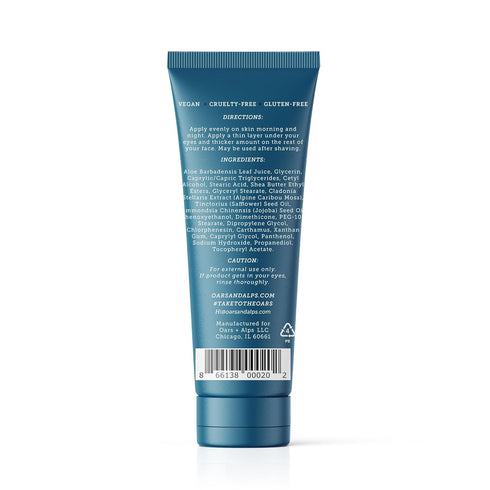Oars + Alps Anti-Aging Face Moisturizer & Eye Cream, Lightweight Hydrating Skin with Shea Butter & Jojoba Oil, Vegan