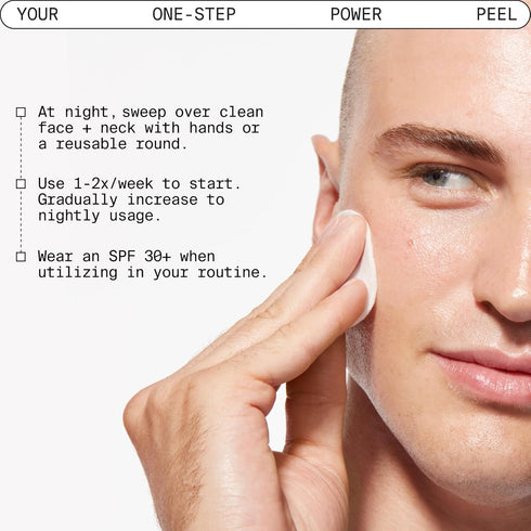 Youth To The People Kombucha + 10% Power AHA Exfoliant - Overnight Liquid Face Peel + Dark Spot Corrector - 4oz (7%