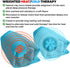 Microwavable Heating Pads Set of 2, Natural Moist Heat Pad for Back Pain, Neck, Shoulders, Cramps, and Lower Lumbar