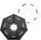 Sibba 7 Day Pill Organizer, 2 Pcs Medicine Pill Box, Daily Pill Holder,