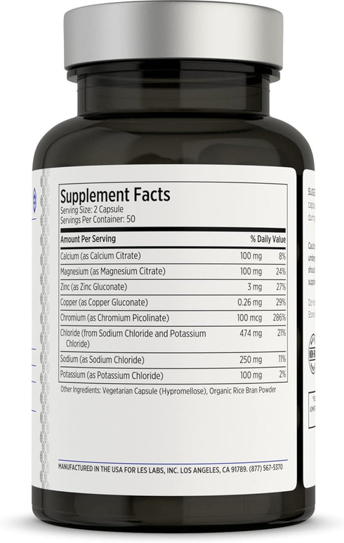 Lyte Fuel Electrolyte Replacement Supplement - 100 Capsules by LES Labs
