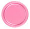 Party Favors Plus 24 Plates 9" Paper Dinner Lunch Plates Wax Coated - Pink