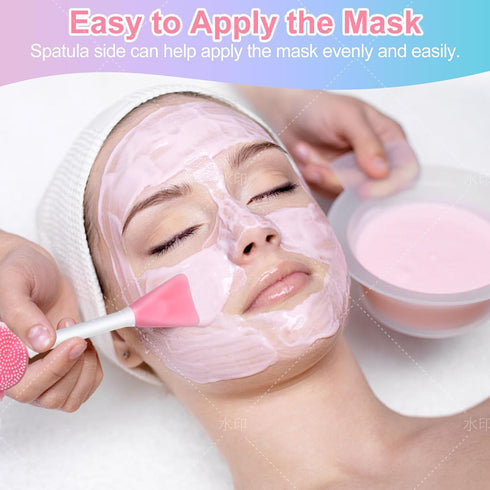Silicone Face Scrubber, Exfoliating Lip Brush, Cleansing Brush for Makeup Removal, Blackhead Skin Care Tool