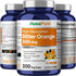 NusaPure Bitter Orange 500mg 200 Veggie Caps - Vegetarian, Non-GMO, Gluten Free