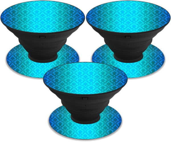 MightySkins Skin for PopSocket PopSocket - Blue Vintage | Unique, Durable Vinyl Decal Wrap Cover | Easy to Apply,