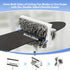 SOKINCLR 80'' Ceiling Fan Cleaner Duster with Extendable Long Handle Pole - Microfiber Chenille Pads for Blades