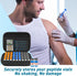 WIKSRY 3ML 63-Slot 3ml Peptide Case Peptide Organizer with Mesh Pocket, Fits Bottles, Peptide Storage Case for Fridge
