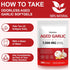 Immune 2-Year 300 Aged Garlic Extract Capsules, Odorless Organic Garlic Softgels, Heart & Support Supplement, Matured