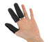 Jatai Heat Shield Professional High Heat Resistant Finger Protection Guards for Curling Irons, 3pc (Small/Medium, Black)