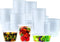 Deli Containers with Lids, 60 Sets Disposable Plastic Lunch Combo, Clear Food Storage Containers for Soup