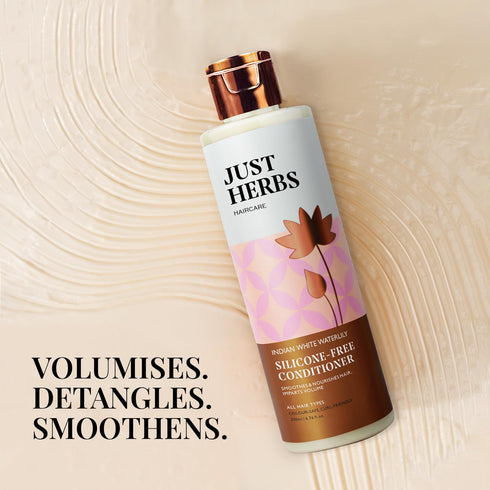 Just Herbs Organic Kumuda Hair Conditioner with White Water Lily & Gotu Kola - 6.8 fl. oz.