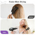 Hair Brush, Detangler Hair Brushes for Faster Blow Drying, Curved Vent Detangling Brush for All Hair Types (Black)