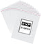 310 Pcs Cellophane Bags, 5x7 Inch Clear Self-Sealing Plastic Wrappers for Bakery, Treats, Gifts