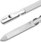 MR.GREEN Double Sided Nail Files - Stainless Steel Manicure Pedicure Grooming Tools for Finger and Toe Nails