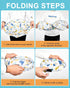 Lictin Haircut Capes Umbrella for Kids - Waterproof Hairdressing Cape with 1PCS Black Comb, Dinosaur Theme