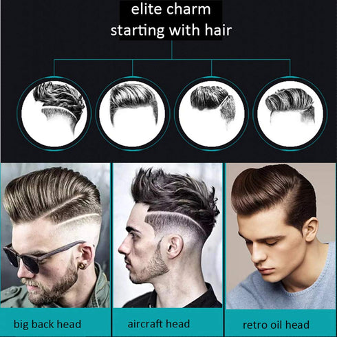 Styling Hair Comb Set, 5 Pack Professional Retro Hairdressing Combs for Salon Barber Hairstylist Accessory