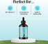 Peppermint Essential Oil for Diffuser Aromatherapy, 100% Pure Oil for Hair, Skin, Nails, and Topical Uses, 4oz