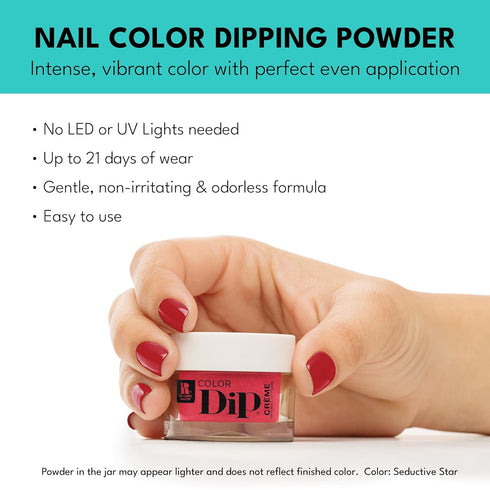 RC Red Carpet Manicure Color Dip - Essential Step for Perfect Dip Powder Manicure, No UV Lamp Needed
