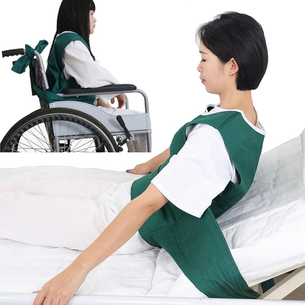ZXYAHBKL Vest Restraint Suit for Bed/Wheelchair, Anti Fall Bed Restraint for Elderly Adults