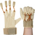 Traction Exercise Glove, Finger Flexion Deluxe Handed Exercise Glove for Increasing Strength, Small/Medium