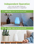 InnoGear Essential Oil Diffuser, Premium 5-in-1 Aromatherapy Diffuser & Humidifier for Home, 7 Color LED, Basic White