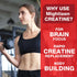 5000mg Creatine for Women: Creatine Monohydrate Gummies Complex, Pre-Workout Gummies + Taurine & Vitamin B12