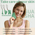 Lusomch 3 Gua Sha Tools Pcs Natural Jade Gwashah Stone Instead of Stainless Steel Gua Sha Kit Anti-Drop Design, Smooth