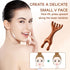hinbkenla 2pcs 6 Five Touch Therapy Comb,Massage Claws,Saludea Fivetouch Therapy,Sandalwood Multi-Functional Handheld