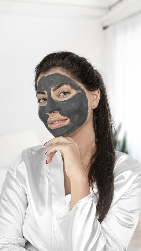 Dead Sea Mud Mask with Aloe Vera for Face & Body, Spa Quality Pore Reducer for Acne & Oily Skin