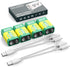 9V Battery for Smoke Detector, USB Rechargeable 9V Lithium Batteries, 13500mWh Long Lasting, 4 Pack