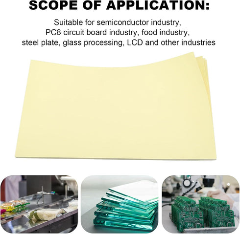 50 Sheets High-Adhesive Dust Roller Clean Paper - Superior Stickiness for Effective Dirt, Dust, and Debris Removal