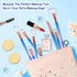 NICEMOVIC Kids Makeup for Girls, 20PCS Frozen Princess Makeup Brushes Set, Christmas Gift Ideas