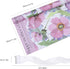 HYSSINOWRAP 20 Sheets Mother's Day Gift Paper, DIY Crafts, Gift Packaging Size 11.8 * 19.7 Inch (Purple)