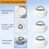 8-Pack Spin Mop Replacement Heads, 100% Microfiber Refills for Easy Wring, 360° Micro Replacement Mop Head