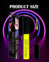 UV Glow Colored Mascara, 1 Pcs Green, Waterproof, Fast Dry Curling Non Clumping Mascara for St Patrick's Day