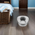 VICASKY Stainless Steel Bed Pan for Elderly Adults Portable Bedpan for Bedridden Patients with Handle Nursing Potty