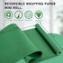 Matte Green Recycled Kraft Wrapping Paper, 46.8 Sq Ft for Gift Wrap and Craft Table Runner