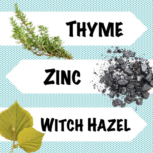 Simple Daily Skin Detox SOS Clearing - Long-lasting Shine & Blemish Control with Thyme, Zinc, and Witch Hazel (25ml)
