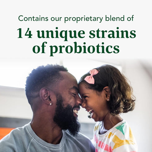 MegaFood MegaFlora Probiotic Kids, 60 Caps, Probiotics for Kids 5+, 14 Probiotic Strains & 5 Billion CFUs, Probiotics