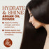 L LUSETA Argan Oil Hair Serum, 100% Pure for Frizzy Control, Repair & Shine, 3.38 Fluid Ounces