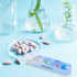 Ipetboom Day Pill Organizer with Compartments Per Day Compact Medicine Storage Case for Daily Vitamins and Supplements