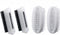 U/B Nail Hard Brush, 4 PCS Hand Hard Brush Cleaner Scrubbing Kit for Nails and Toes, Double-Sided Scrub