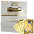 Under Eye Patches - 24K Gold Mask for Dark Circles, Anti-Wrinkle Treatment, Collagen Patch & Gel Pads, 20 Pairs