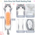 Relief,22 Cat Heating Pad-USB Heated Plush Stuffed Animals for Period Cramps and Menstrual Pain Portable Electric