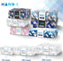 Hand-E Touch White Nitrile Disposable Gloves | Latex Free | Food Prep, Salon, Kitchen Gloves