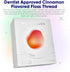 nHAP1000D 42M Something Nice NanoFloss Threader for Teeth, Vegan Dental Floss Thread, Polyester Fiber Waxed with Nano