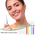 Zopeal 250 Pcs Interdental Brush for Braces, Disposable Dental Picks, Soft Cleaning Tool, Stylish Color