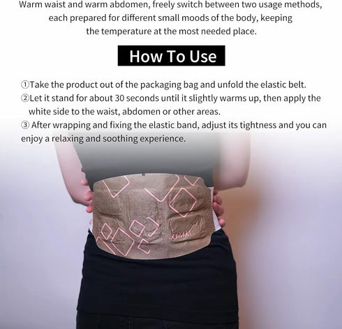 HANFULIN Heating Pad for Cramps Relief, Heating Pad for Back Pain, Period Cramps, Muscle Pain