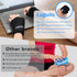 Wearable Thumb Wrist Ice Pack - Reusable Hot Cold Compress for Injuries, Carpal Tunnel, and Swelling, Black-S/M