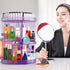 Makeup Organizer 360 Degree Rotating Cosmetic Storage Organizer, Large 7 Layers Acrylic Make Up Organizer for Vanity,